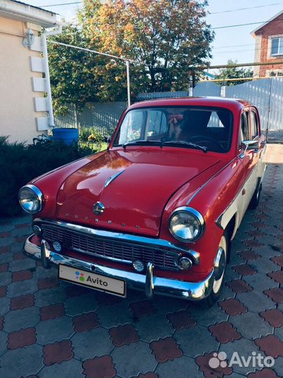 Москвич 407 1.4 МТ, 1961, 96 000 км