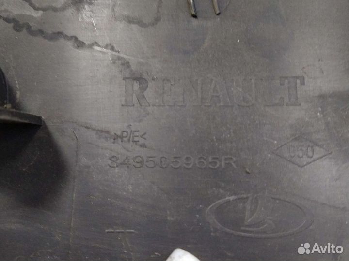 Обшивка стойки renault logan 2