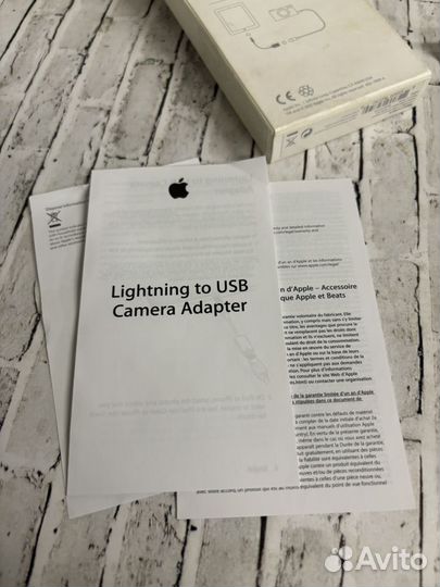 Apple Переходник Lightning to USB Camera Adapter