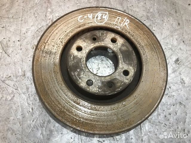 Тормозной диск передний Citroen C4 хетчбек EP6