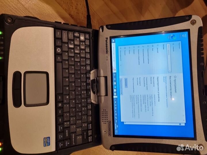 Ноутбук panasonic toughbook CF19 mk6