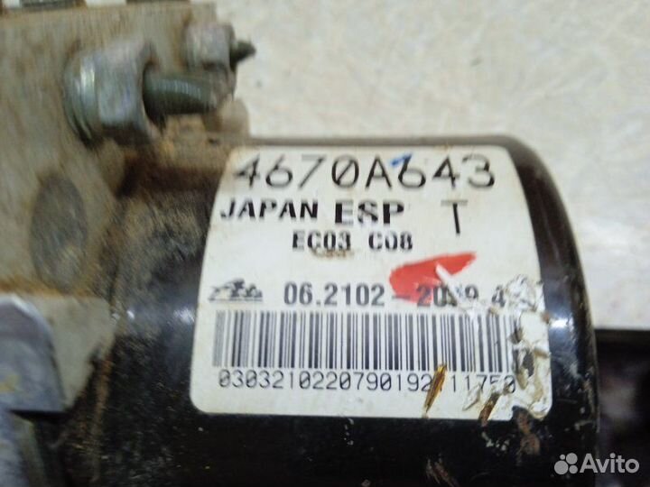 Блок Абс abs Mitsubishi Мицубиси Asx Асх 1.8