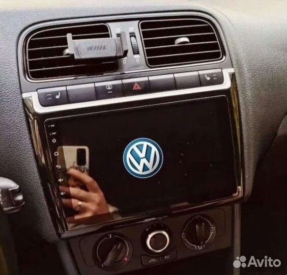 Магнитола андроид на Volkswagen Polo