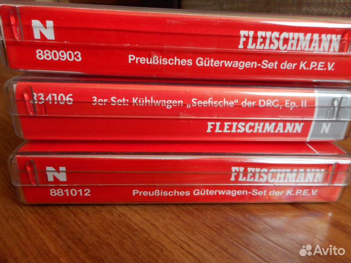 Железная дорога, Fleischmann, N, 9mm,1:160 не piko