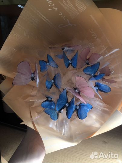 Букет из бабочек
