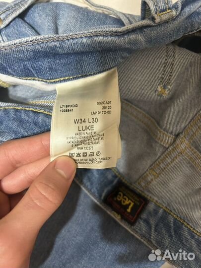 Мужские джинсы Lee