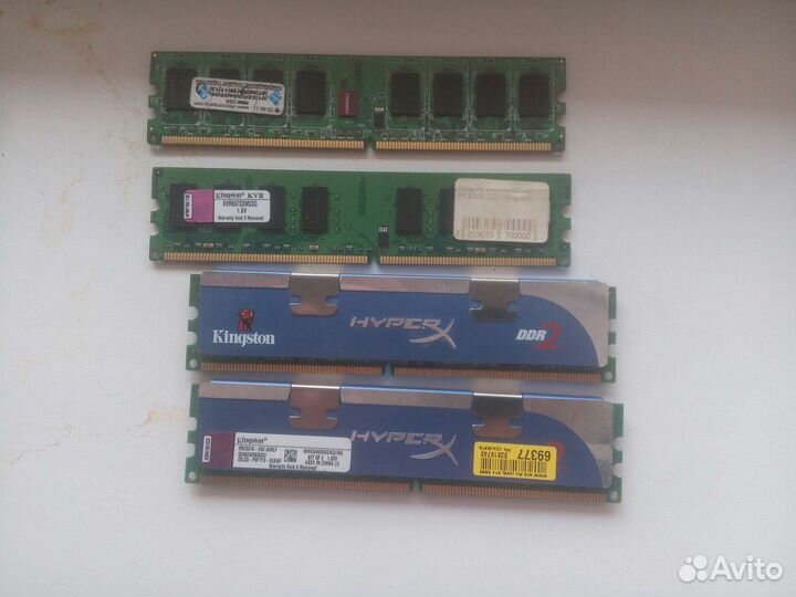 Оперативная память ddr2 kingston kingmax hyperx