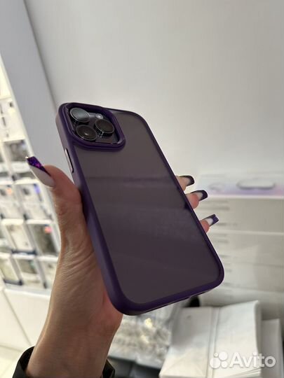 Чехол для iPhone 14 pro max deep purple