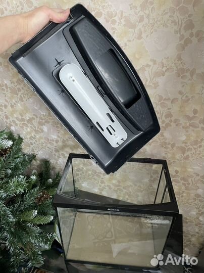 Аквариум aquael 40 литров с новыми аксессуарами