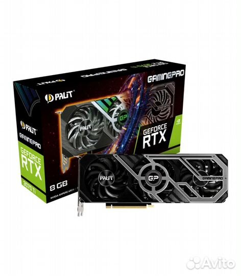 Видеокарта Palit GeForce RTX 3070 Ti GamingPro, 8