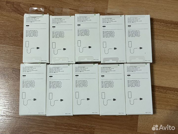 Блок быстрой зарядки 20w + кабель для iPhone