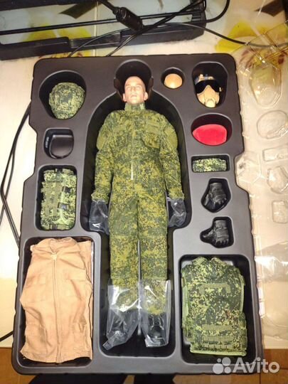 Кукла военная полиция России 30см 1/6