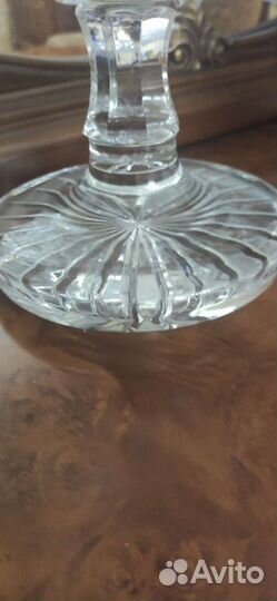 Большая хрустальная ваза