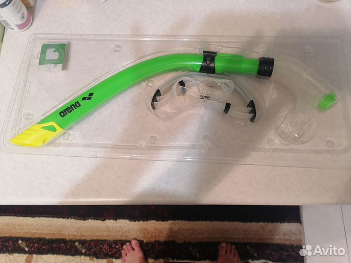 Трубка для плавания arena