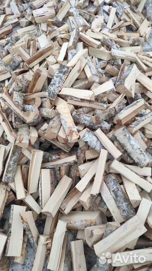 Дрова березовые колотые