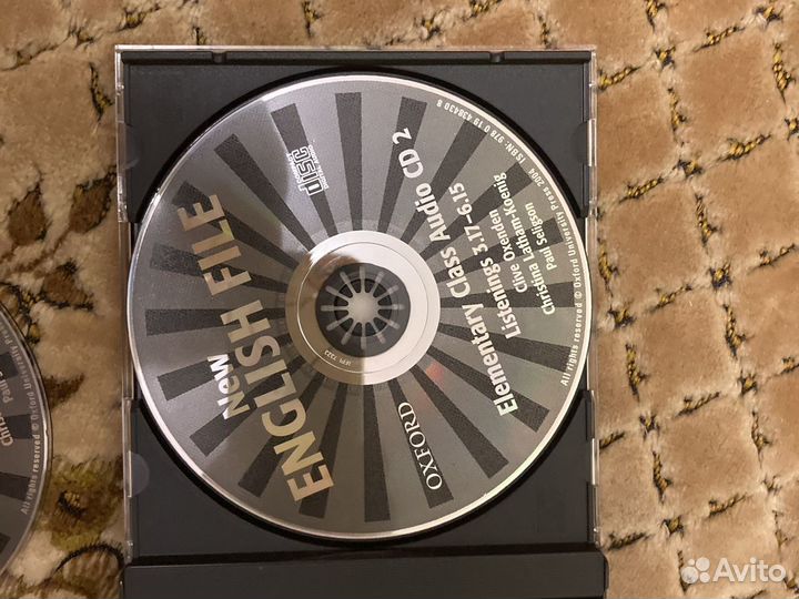 Книги и диски английского языка