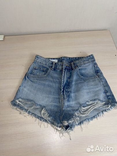 Джинсовые шорты zara