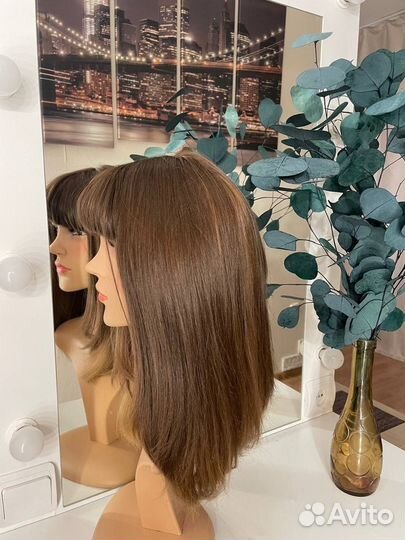 Парик из натуральных волос