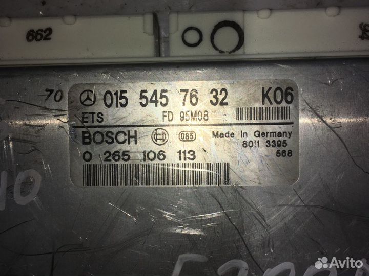 Блок управления ABS ETS Mercedes W210