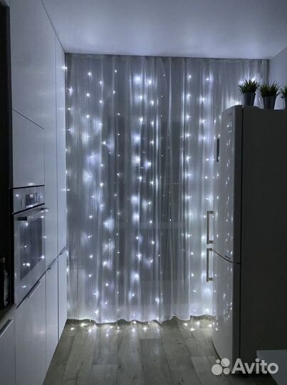 Гирлянда штора