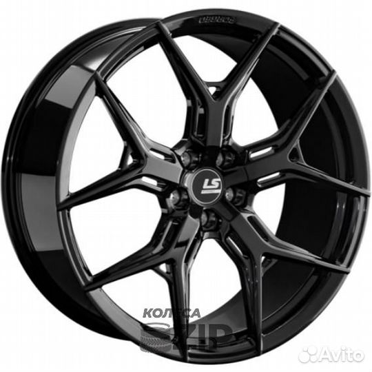 LS Forged FG14 9.5x22 5*112 ET35 DIA66.6 BK Литой