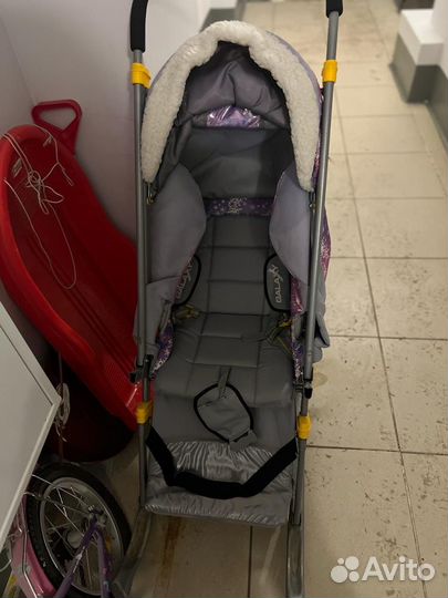 Коляска санки