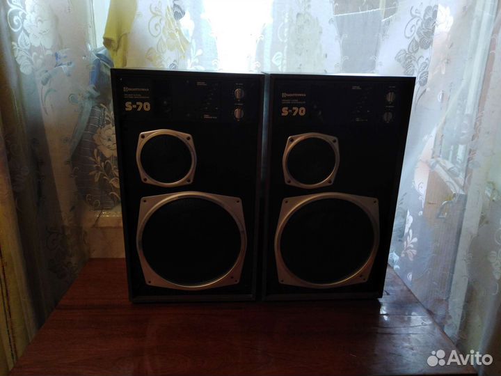 Колонки радиотехника s70 hi-fi