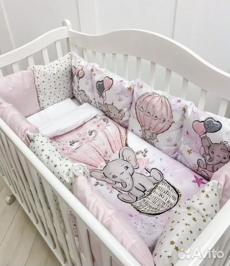 Бортики в кроватку