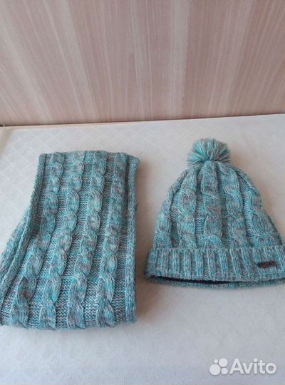 Шапка и шарф fila