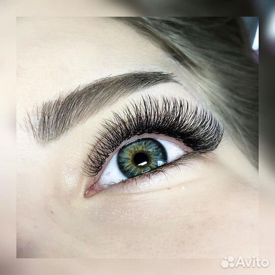 Наращивание, ботокс+ламинирование ресниц