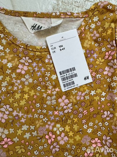 Платье и лосины H&M 104 см