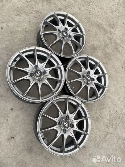 Литье диски r16 4x100 54.1 солярис рио акцент