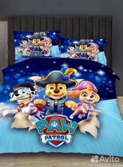 Детское постельное белье новое