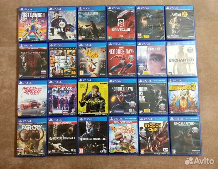 Игры для Sony Playstation 4 ps 5