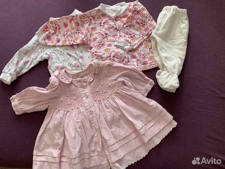 Детские вещи пакетом на девочку