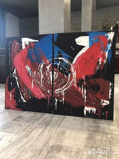 Панно Холст Абстракция