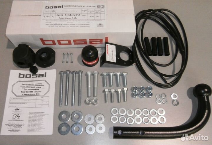 Фаркоп Киа (Kia) Cerato седан 2009-2012