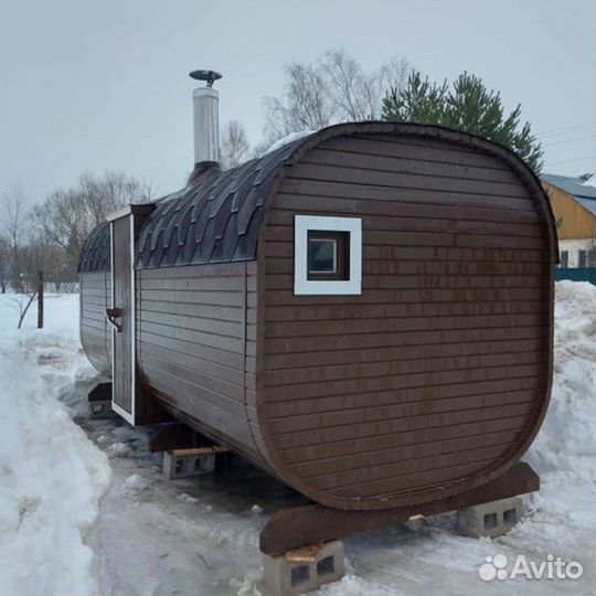 Баня квадро с доставкой