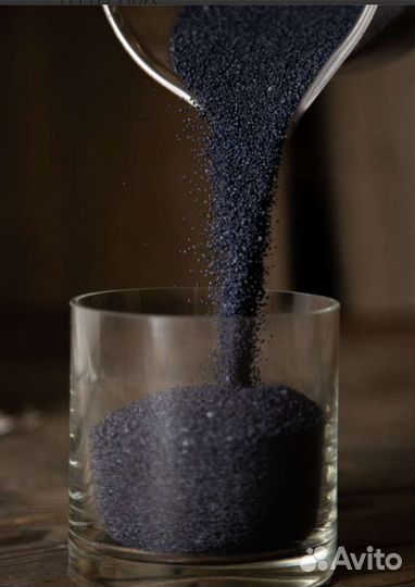 Воск для насыпных свечей черный