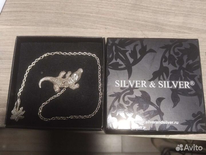 Серебряная цепь silver & silver
