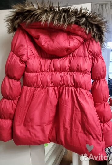 Пуховик для девочки 152 name IT