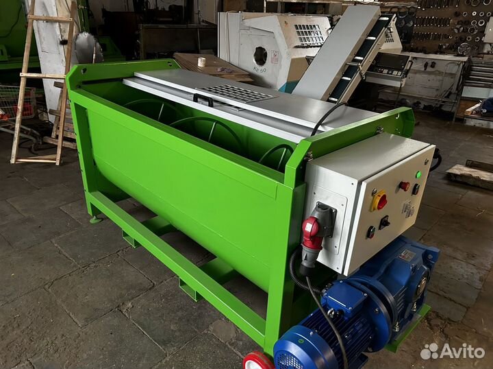 Лопастной Горизонтальный смеситель