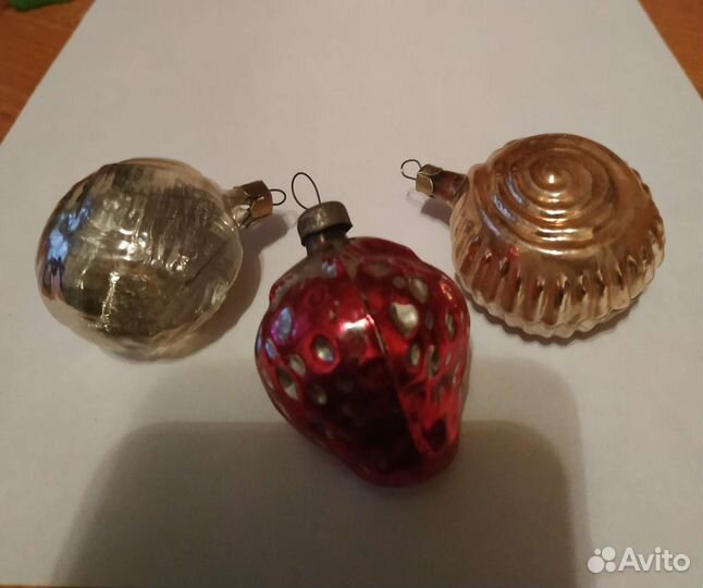 Елочные игрушки СССР
