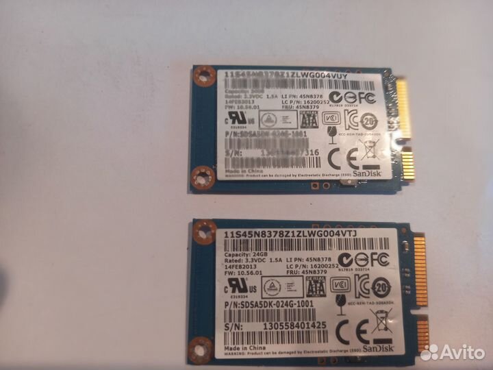 Ssd msata Sandisk,Micron