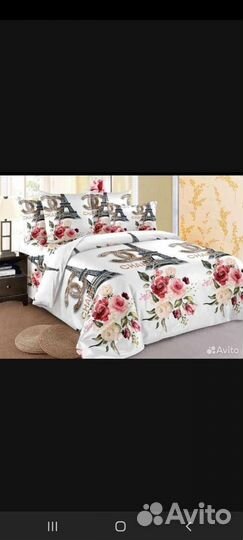 Комплект постельного белья+одеяло и подушки