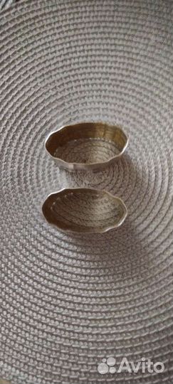 Антикварные кольца для салфеток. Англия