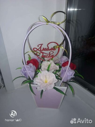 Пенно мыльные букеты