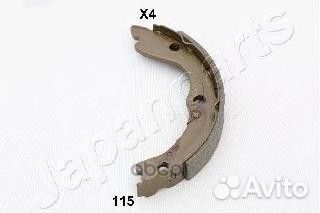 Колодки тормозные стояночного тормоза GF115AF J