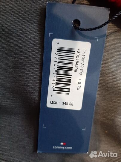 Новая деми шапка Tommy Hilfiger унисекс оригиал