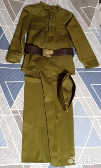 Детский военный костюм